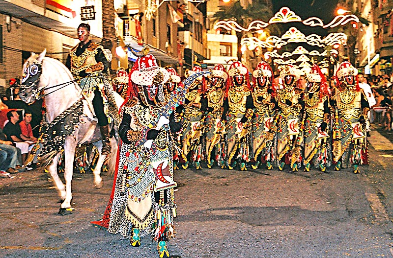 Aspecto de las fiestas celebradas en la ciudad española ■ FOTO: LA JORNADA ZACATECAS