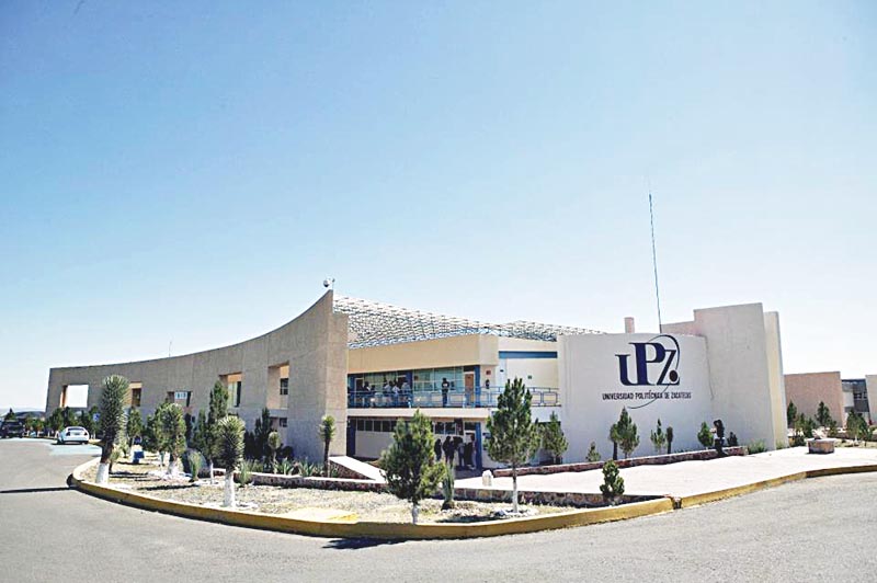 Instalaciones de la Universidad Politécnica de Zacatecas ■ foto: cortesía