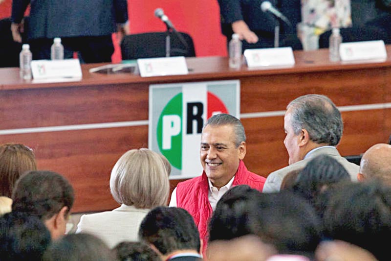 El ex presidente nacional del PRI, Manlio Fabio Beltrones ■ FOTO: LA JORNADA ZACATECAS
