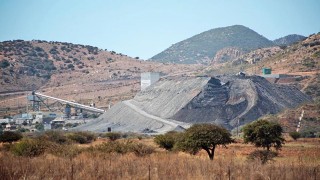 Vista general de la mina El Saucito, que el 6 de diciembre de 2015 provocó un derrame de entre 350 y 600 toneladas de material tóxico