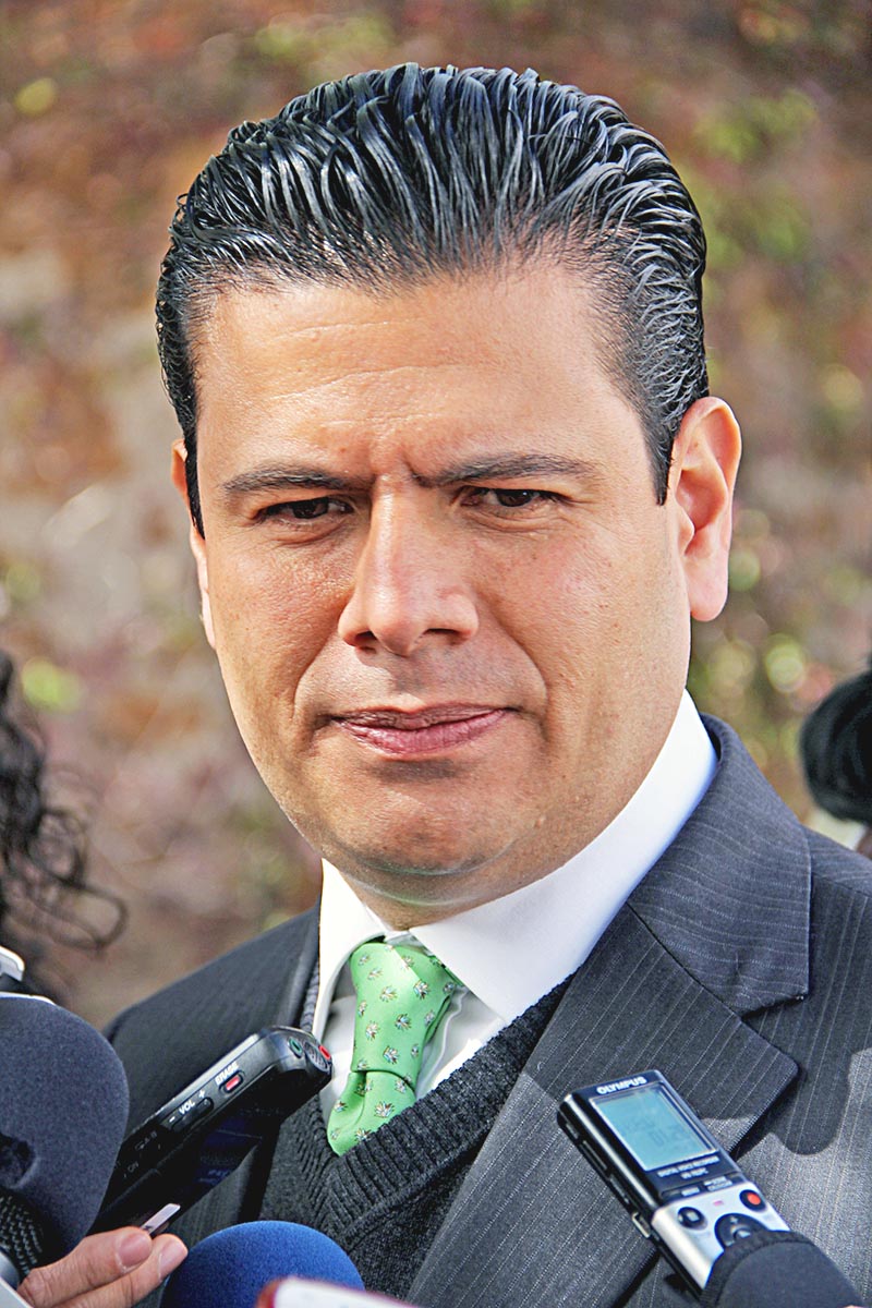 Miguel Alonso Reyes, gobernador del estado ■ FOTO: LA JORNADA ZACATECAS