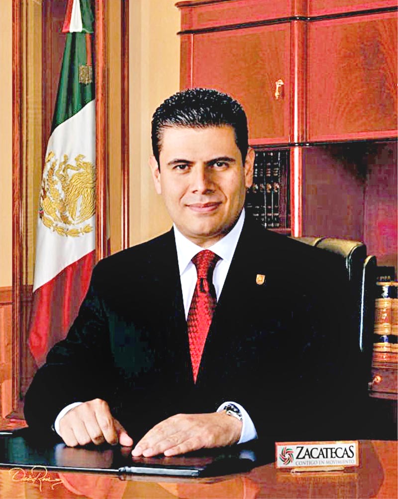 Miguel Alonso Reyes, gobernador de Zacatecas ■ FOTO: LA JORNADA ZACATECAS