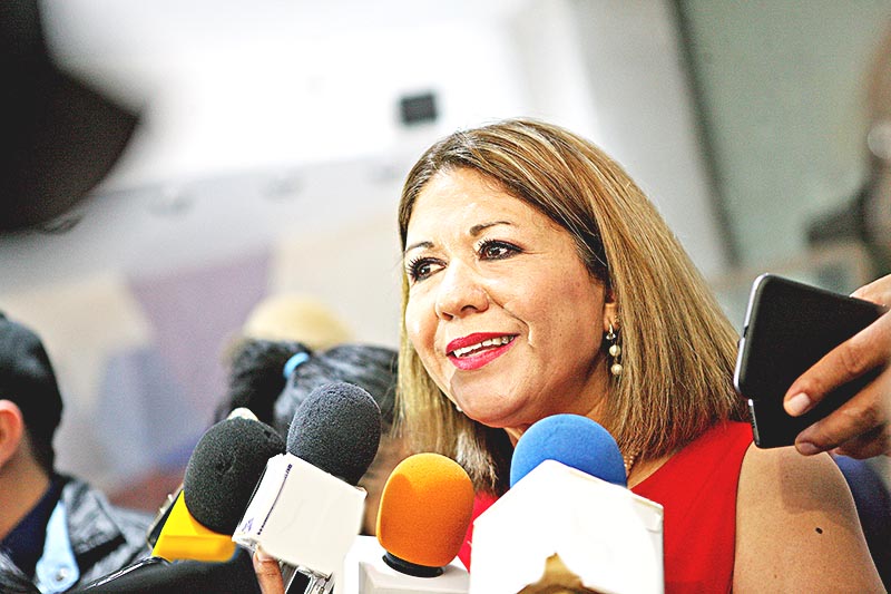 Rosa Elvia Caldera Aguilar, síndica en el ayuntamiento de Calera ■ foto: ernesto moreno