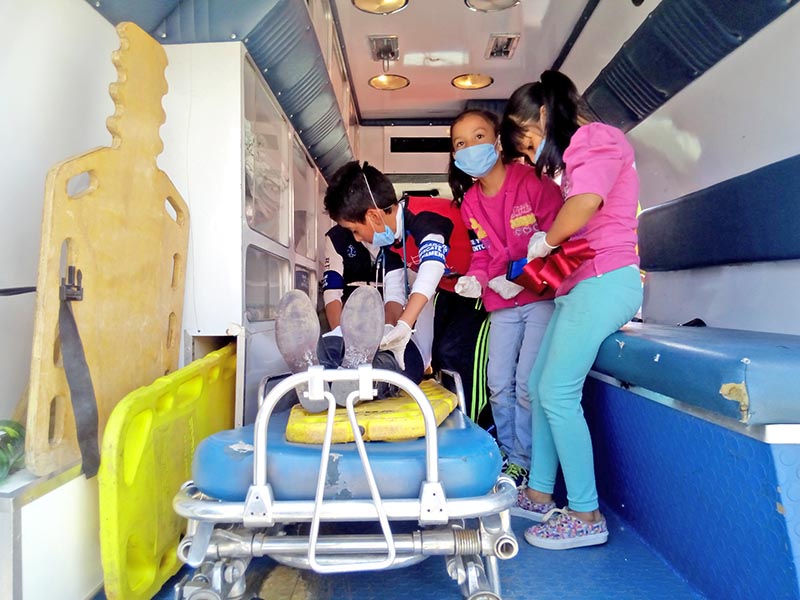 Aprendieron primeros auxilios y atención de emergencias ■ foto: rafael de santiago