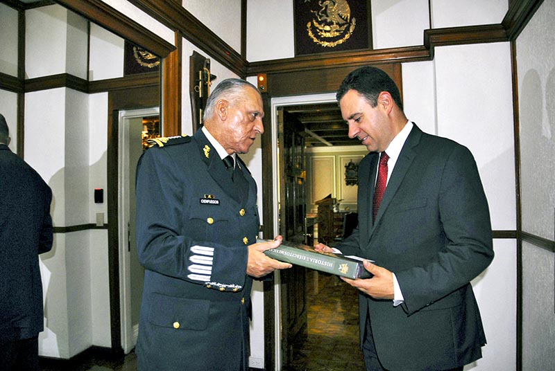 Salvador Cienfuegos y Alejandro Tello ■ foto: la jornada zacatecas