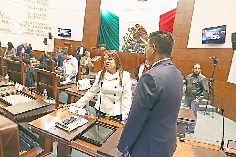 Sesión ordinaria del Poder Legislativo celebrada este jueves ■ FOTO: ANDRÉS SÁNCHEZ