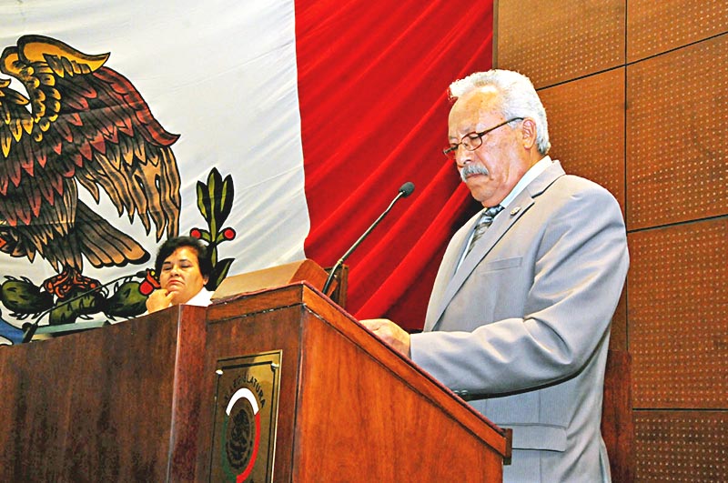 Rafael Hurtado Bueno, diputado local por el Revolucionario Institucional ■ FOTO: LA JORNADA ZACATECAS