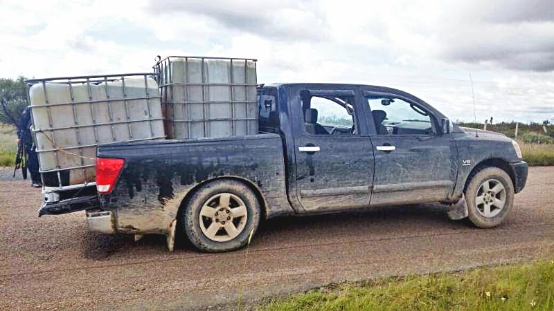 Los agentes también incautaron una camioneta y dos cargadores de arma larga ■ foto: la jornada zacatecas