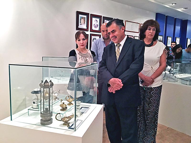 Autoridades universitarias reinauguraron el Museo de Enfermería, localizado en el edificio de dicha unidad académica ■ foto: la jornada zacatecas