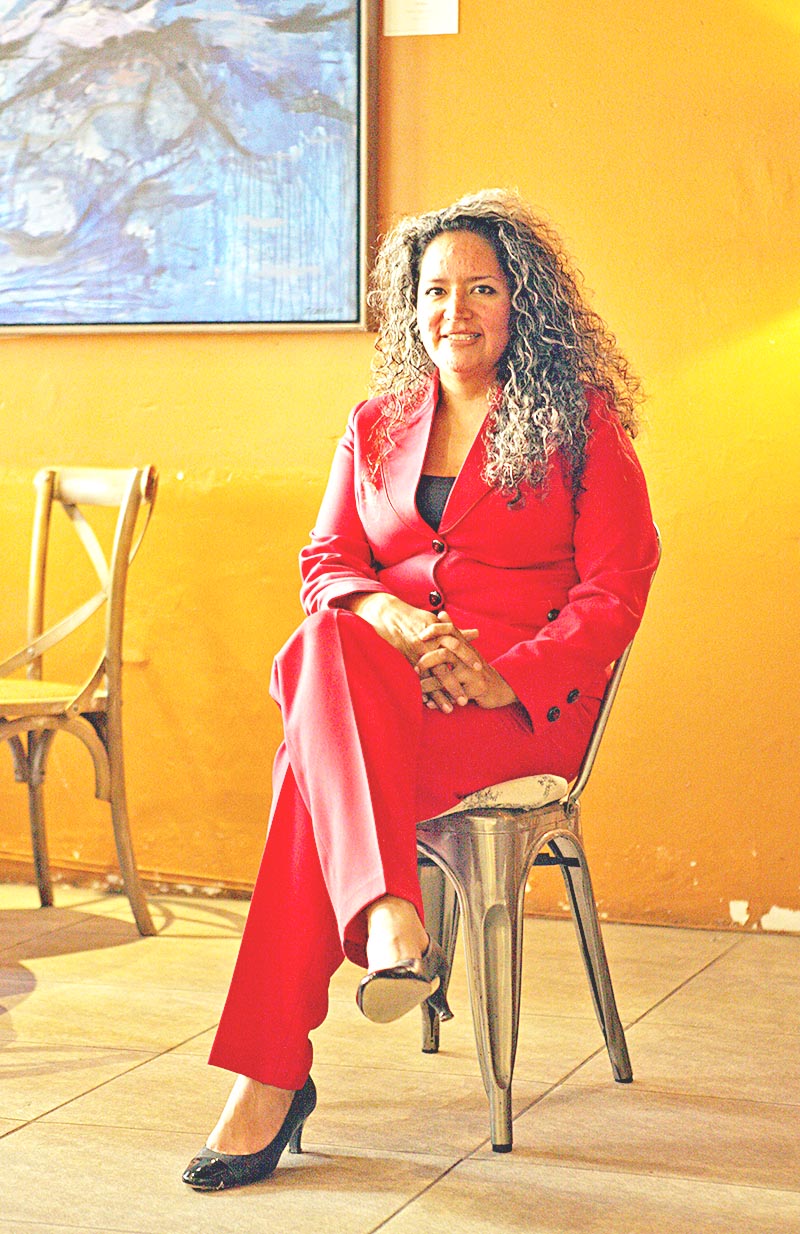 Claudia Guadalupe Macías Ibarra, vicepresidenta de Apsizac ■ FOTO: ERNESTO MORENO