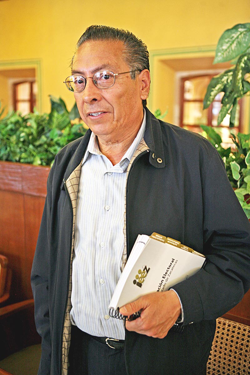 Adolfo Yañez Rodríguez, delegado de la Secretaría de Trabajo y Previsión Social ■ FOTO: LA JORNADA ZACATECAS