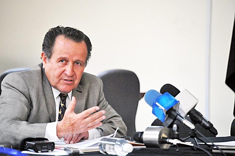 Virgilio Rivera Delgadillo, ex rector de la Universidad ■ FOTO: ERNESTO MORENO
