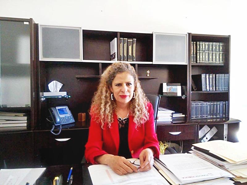 Paula Rey Ortiz Medina, secretaria de la Función Pública ■ FOTO: alma tapia