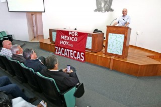 Raymundo Cárdenas Hernández fue uno de los encargados de emitir un pronunciamiento durante el acto protocolario