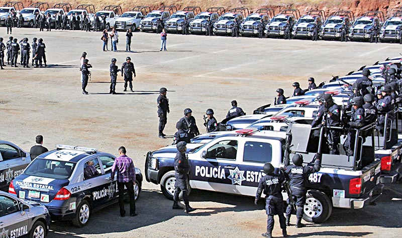 Instalaciones de la Policía Estatal ■ FOTO: LA JORNADA ZACATECAS