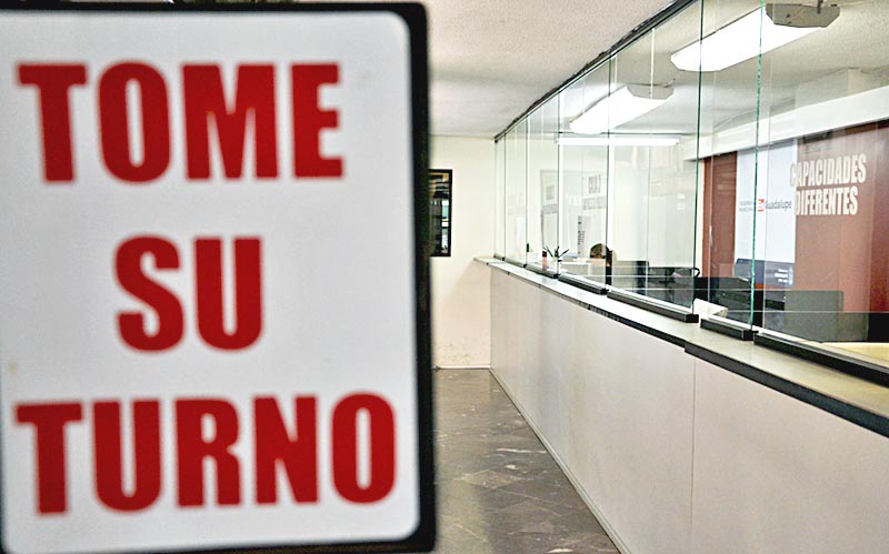 Oficinas de la Tesorería de Guadalupe ■ FOTO: LA JORNADA ZACATECAS