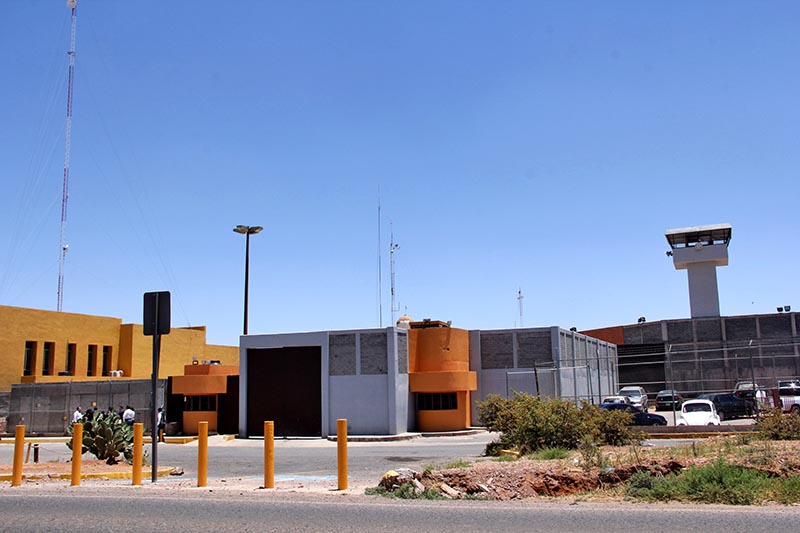Exterior del penal de Cieneguillas ■ FOTO: LA JORNADA ZACATECAS