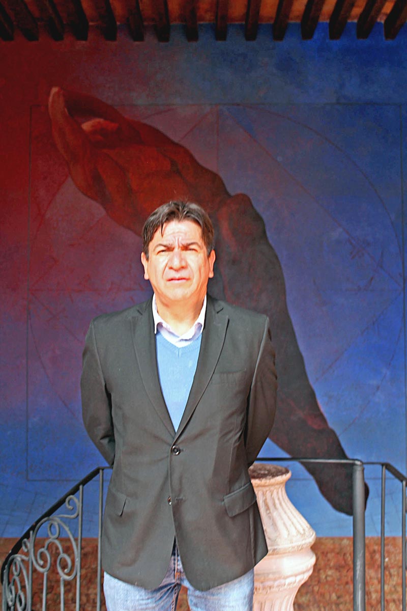 Raúl Valdés Vanegas, director de la Unidad Académica de Artes ■ FOTO: LA JORNADA ZACATECAS