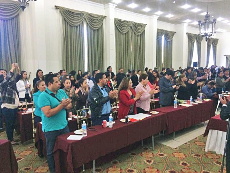 Reunión entre autoridades estatales con representantes de varios ayuntamientos ■ FOTO: LA JORNADA ZACATECAS