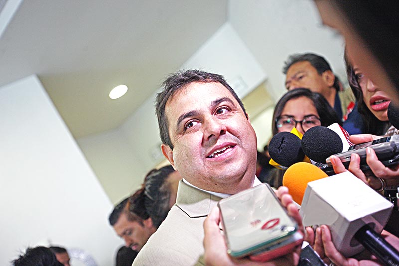 Antonio Guzmán, Rector de la Máxima Casa de Estudios de la entidad ■ FOTO: ernesto moreno