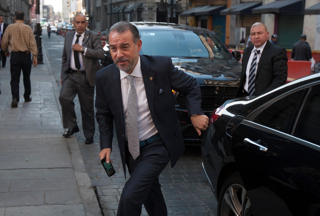 El senador con licencia, Raúl Cervantes, en imagen del 1 de febrero. Foto Cristina Rodríguez