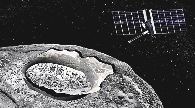 Los asteroides son fragmentos restantes de la formación del sistema solar que hoy giran alrededor del Sol entre las órbitas de Marte y Júpiter ■ FOTO: NASA/JPL-CALTECH