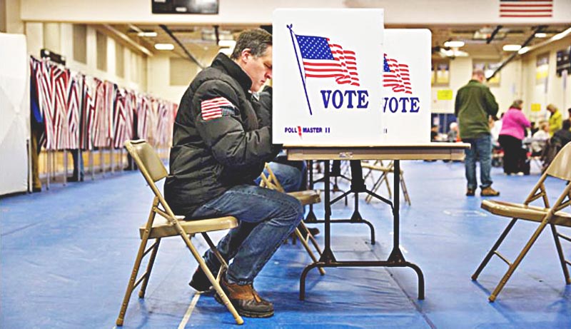 Este martes los estadounidenses votaron para elegir a su presidente ■ FOTO: LA JORNADA