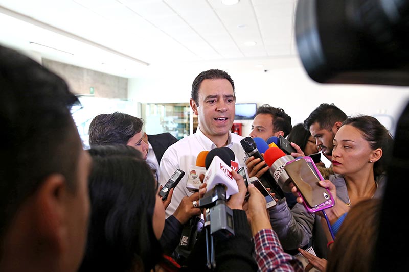 Alejandro Tello, gobernador de Zacatecas ■ foto: andrés sánchez