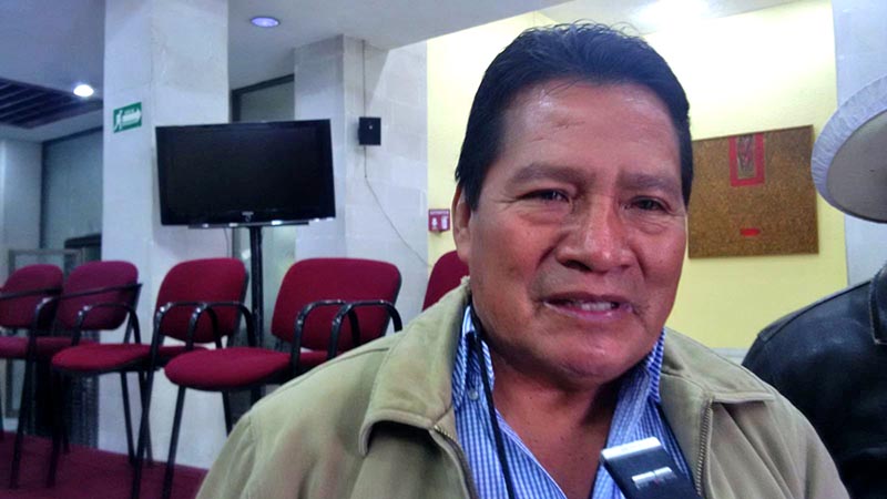 Manuel Alvarado, dirigente estatal de El Barzón ■ fotos: la jornada zacatecas y andrés sánchez