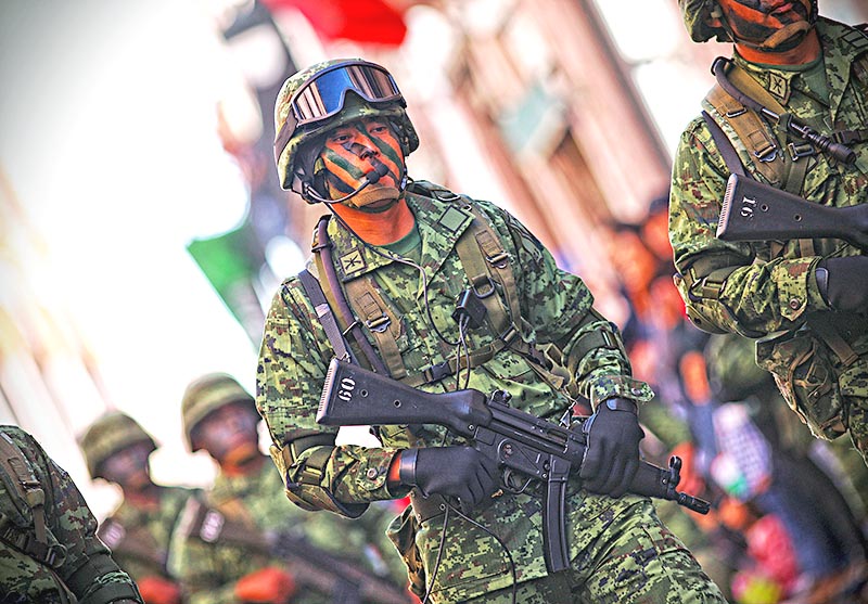 Unidades militares y corporaciones policiacas disponen de unidades especial es para el combate a los delitos de alto impacto ■ foto: la jornada zacatecas