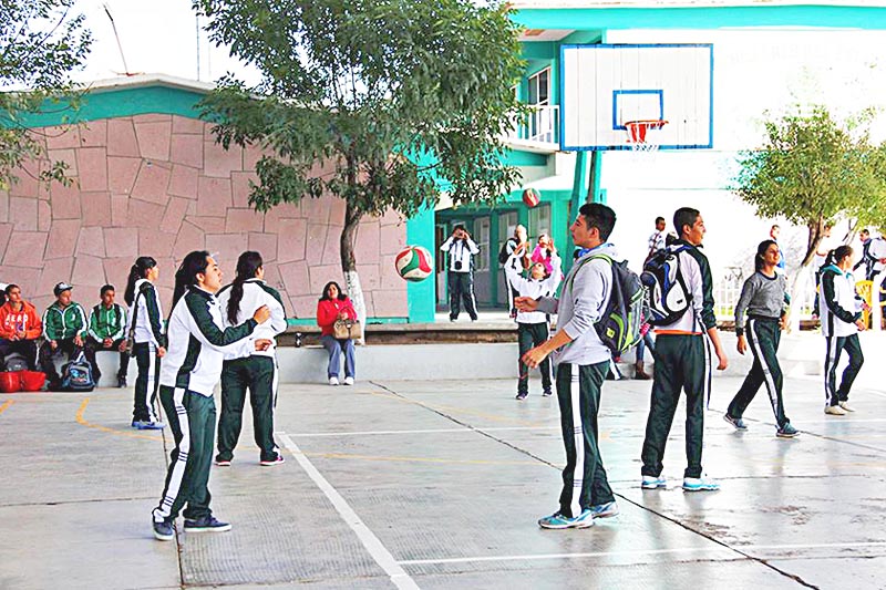 Aspecto de las instalaciones de una de los planteles del Colegio de Bachilleres del Estado de Zacatecas ■ FOTO: FACEBOOK COBAEZ