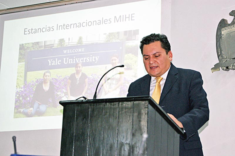 Ernesto Pesci Gaytán, ex director de la Unidad Académica de Docencia Superior de la Universidad Autónoma de Zacatecas ■ foto: la jornada zacatecas