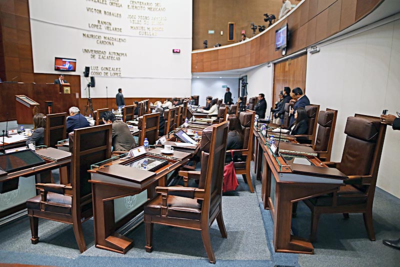 Sesión ordinaria de la 62 Legislatura celebrada este martes ■ foto: andrés sánchez