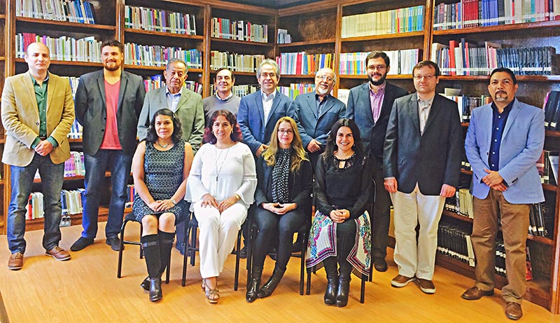 Planta docente de la Unidad Académica de Ciencias Políticas ■ foto: la jornada zacatecas