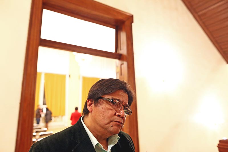 Alejandro García Ortega es docente-investigador en la Unidad Académica de Letras de la Universidad Autónoma de Zacatecas ■ foto: andrés sánchez