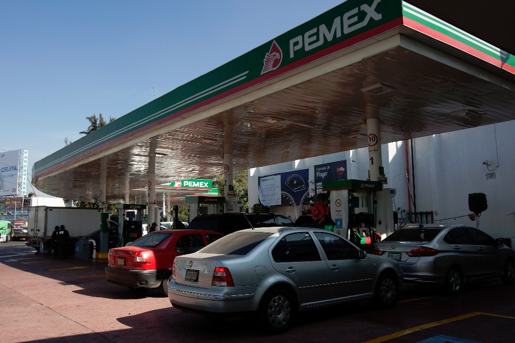 Gasolinería en la Ciudad de México, el 29 de diciembre de 2016. Foto Cristina Rodríguez