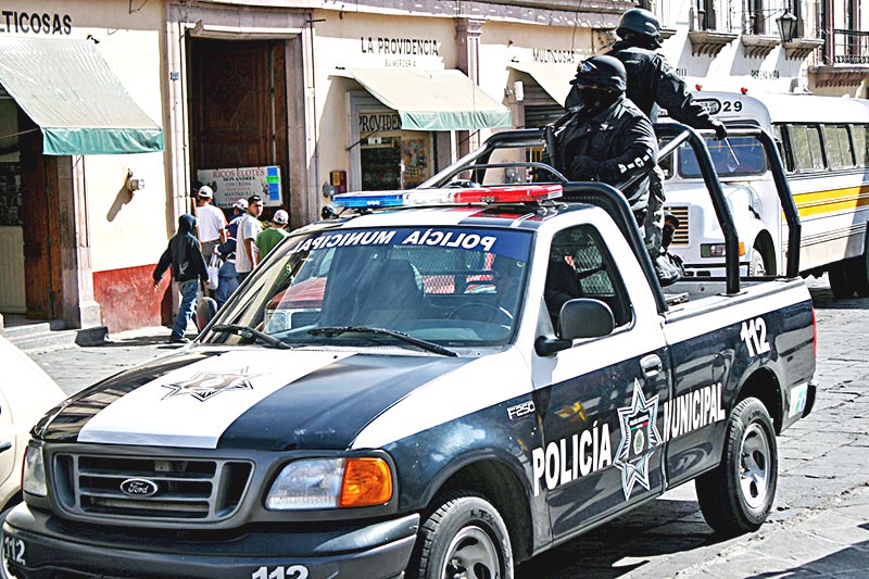 La policía municipal aseguró que se atendieron 170 reportes de la ciudadanía durante el fin de semana ■ FOTO: LA JORNADA ZACATECAS