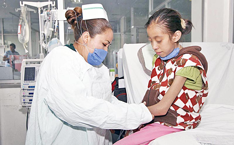 Respecto del gremio de enfermeras y enfermeros, actualmente conforman un total de 2 mil 597 trabajadores a nivel estatal ■ Foto: la jornada zacatecas