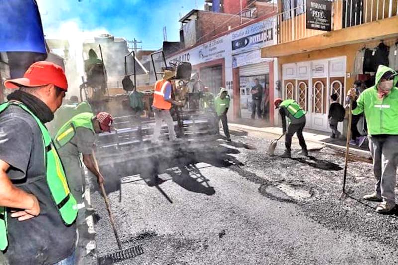 Indican que ya se trabaja en varios puntos urbanos ■ fotos: la jornada zacatecas