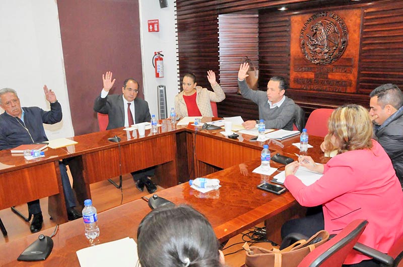 Sesión ordinaria de la Comisión Permanente de la 62 Legislatura local ■ foto: la jornada zacatecas