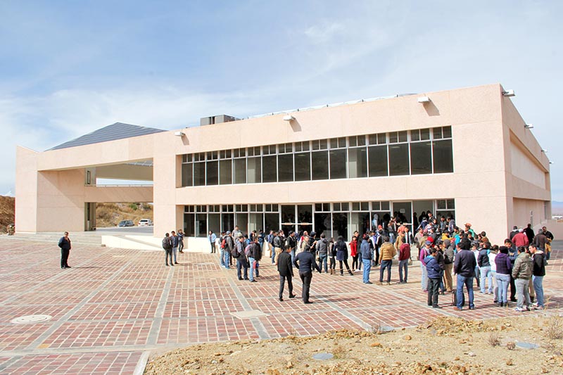 Instalaciones de la Unidad Profesional Interdisciplinaria de Ingeniería campus Zacatecas ■ foto: andrés sánchez