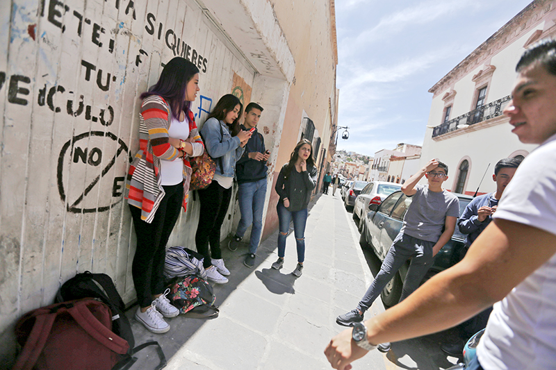 En Zacatecas 8 de cada 10 jóvenes tienen acceso al bachillerato ■ foto: andrés sánchez