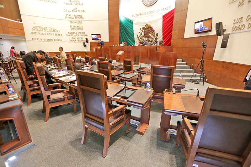 Salón de plenos de la 62 Legislatura ■ FOTO: Andrés sánchez