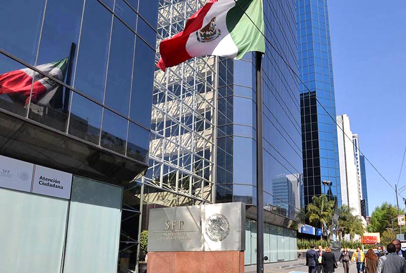 Oficinas centrales de la SFP en la Ciudad de México ■ FOTO: FACEBOOK SFP