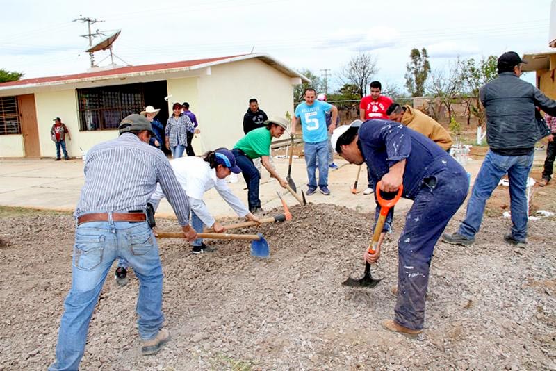 Se llevaron a cabo acciones de limpieza, pintura, aplanado de superficies y se plantaron árboles en las áreas recreativas ■ foto: la jornada zacatecas
