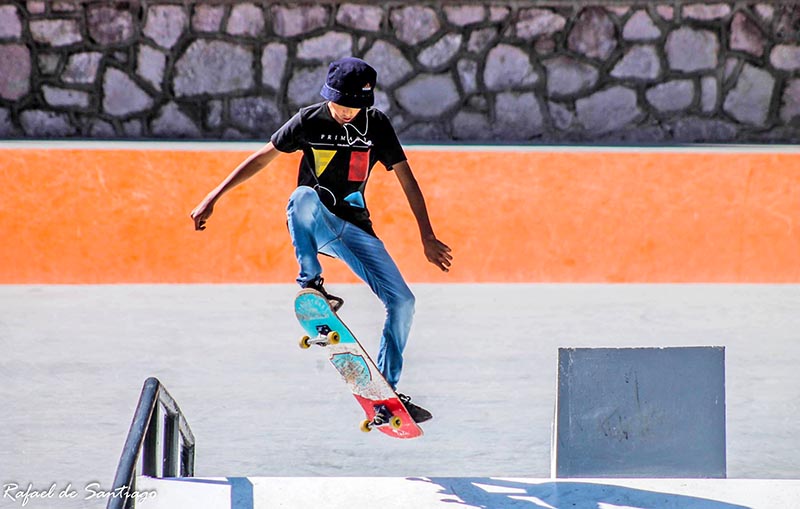 El Skate Park Marcha de Zacatecas de la capital fue construido por Gobierno del Estado ■ foto: la jornada zacatecas