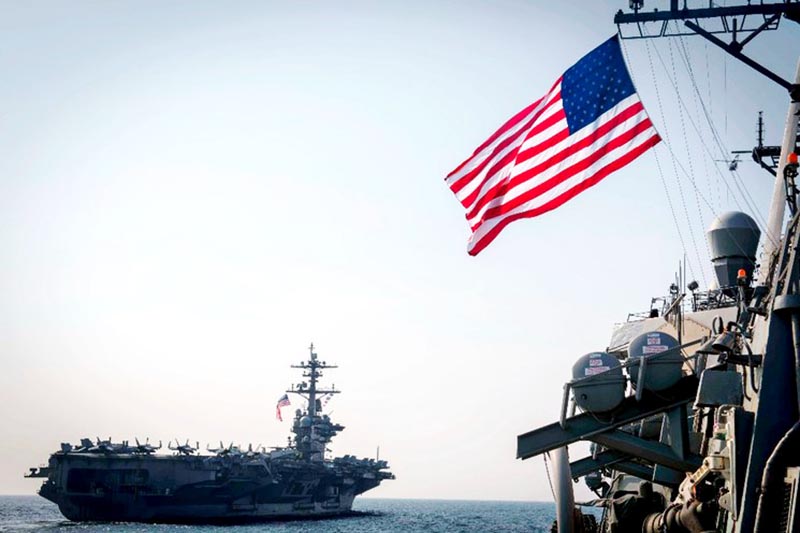 ESTOCOLMO. Estados Unidos incrementó sus gastos militares en 2016 un 1.7 por ciento después de años en retroceso y es líder mundial con 611 mil millones de dólares, reveló el informe anual del Instituto Internacional de Estudios para la Paz de Estocolmo (SIPRI, por sus siglas en inglés). En general, el gasto en defensa aumentó en todo el mundo 0.4 por ciento hasta los 1.68 billones de dólares, por debajo del uno por ciento registrado en 2015 ■ FOTO: LA JORNADA