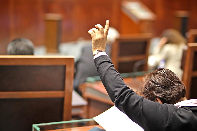 Sesión de la 62 Legislatura, celebrada este jueves ■ FOTO: ANDRÉS SÁNCHEZ