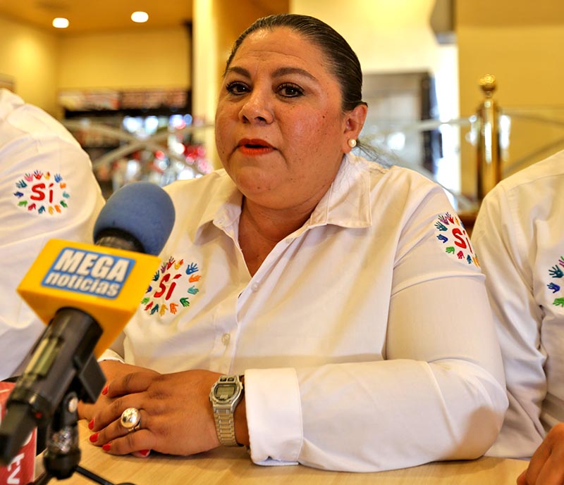 Guadalupe Magallanes Quintanar, candidata a la dirigencia del Spauaz ■ FOTO: ANDRÉS SÁNCHEZ