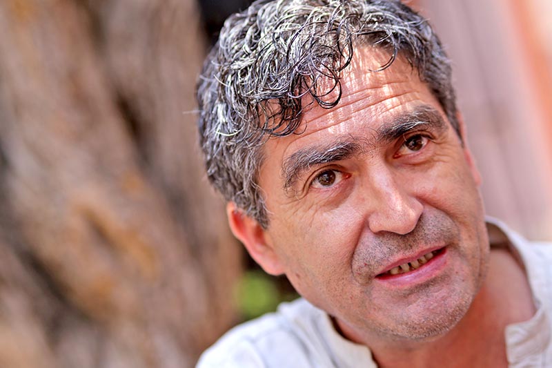 Vicente Rodríguez, ex subdirector de la Red Estatal de Festivales del Instituto Zacatecano de Cultura ■ FOTO: ANDRÉS SÁNCHEZ